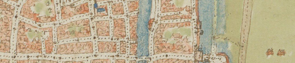 Detail kaart Jacob van Deventer 1558