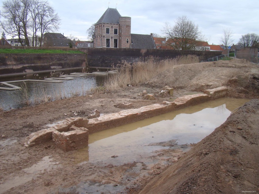 Archeologisch onderzoek Buiten de Waterpoort, Gorinchem, 17 maart 2017