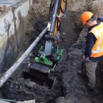 Archeologen vinden skeletten achter het Gorcums Museum