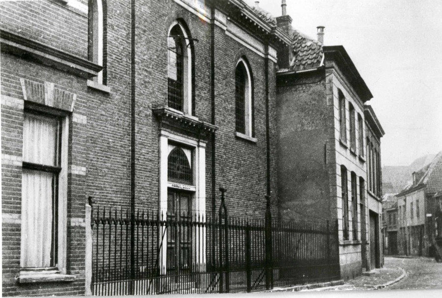 Synagoge Gorinchem Kwekelstraat 16, fotocollectie Regionaal Archief Gorinchem.