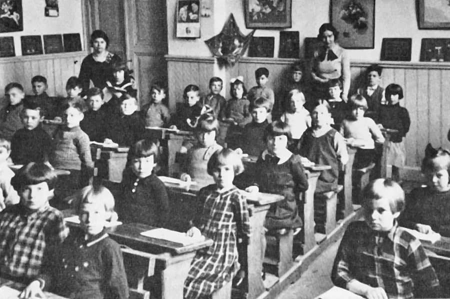 Schoolklas 1917