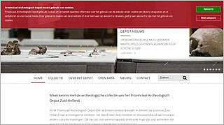 Homepage Provinciaal Archeologisch Depot Zuid-Holland