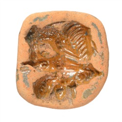 Koekjesvorm gevonden in de Lingehaven in Gorinchem