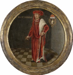 Portret van Karel de Stoute, hertog van Bourgondië Rijksmuseum SK-A-3836