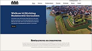 Homepage Stichting Stadsherstel Gorinchem