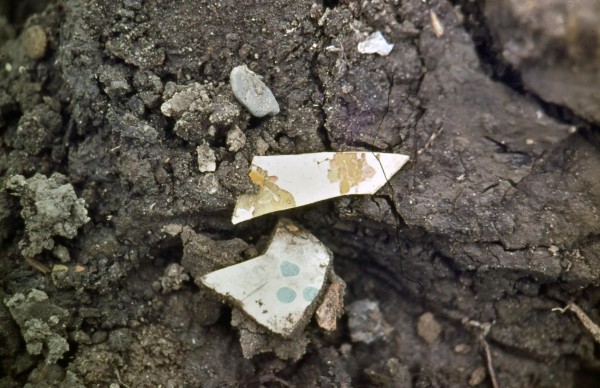 Verkenning Kazerneplein enkele vondsten, Gorinchem 31 maart 1973