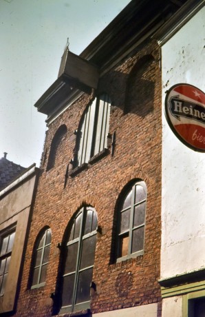 Bornsteeg 19 noordzijde pakhuis, Gorinchem rond 1971