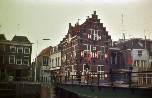 Eind 3 brugwachterswoning, Blowen Hoet, Gorinchem rond 1971