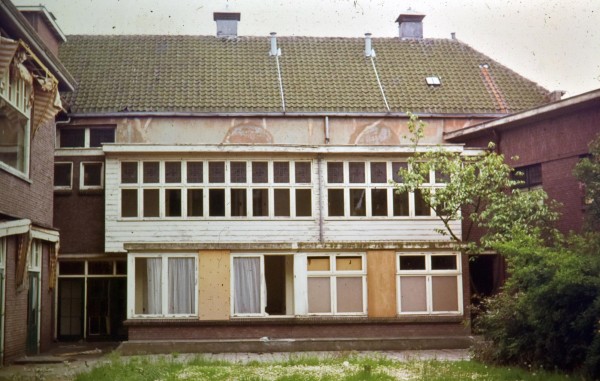 Haarstraat 39 Ziekengasthuis achtergevel, Gorinchem rond 1971