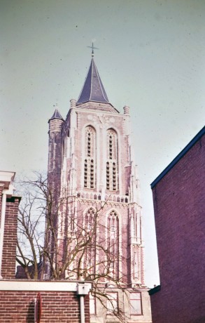 Krijtstraat 1 Grote Toren Gorinchem rond 1971