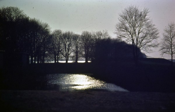 Pelwal en Duivelsgracht vanuit het oosten Gorinchem rond 1971
